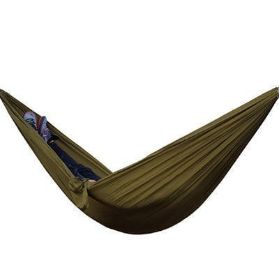 Hamac de randonnée - Hamac double en nylon parachute portable pour extérieur