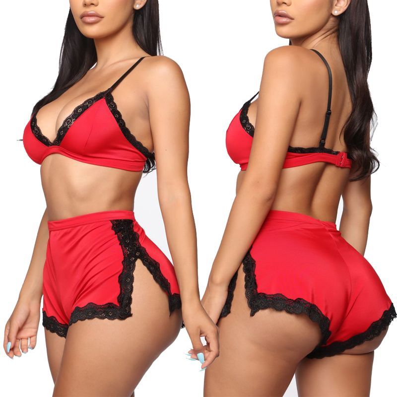 Femmes Sexy Vêtements de nuit Lingerie Dentelle Soutien-gorge