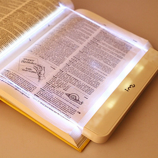 Lampe de lecture à LED dimmable, protection des yeux, lampe de livre en résine acrylique pour la lecture nocturne.