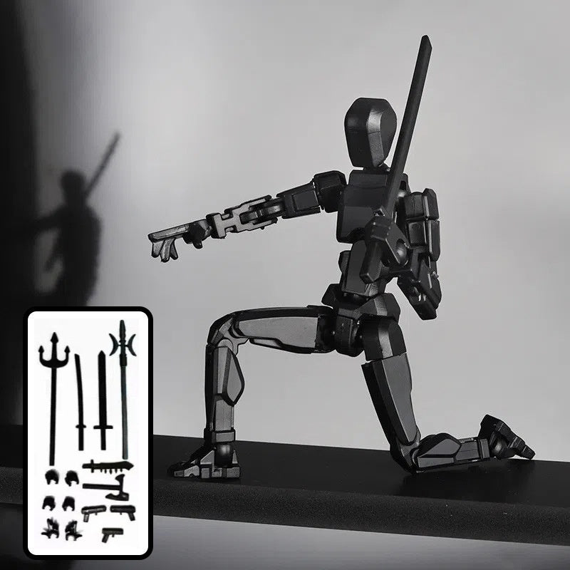 Robot mannequin d'action multi-articulé et transformable, imprimé en 3D, en vente chaude, modèle de poupée pour enfants.