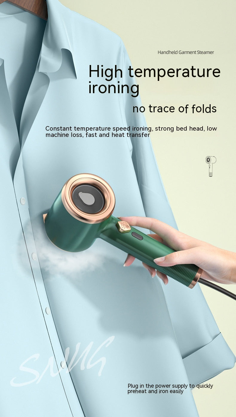 Mini Portable Handheld Steam Iron for Clothes, Fabric Steamer, Travel Iron, Vertical Household Appliances, Ironing Machine with US Plug.