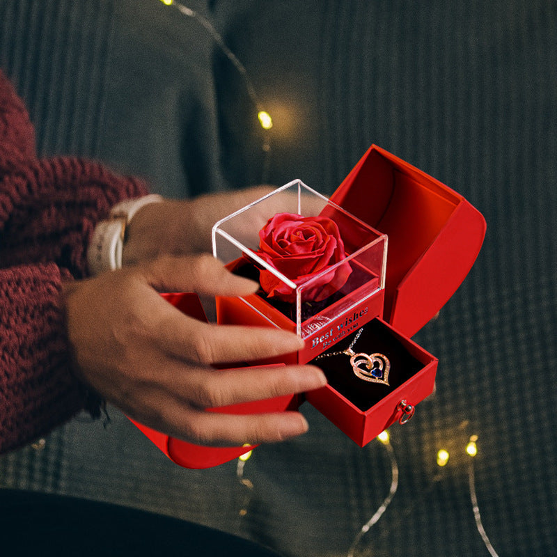 Coffret à bijoux sans collier cadeau d'anniversaire