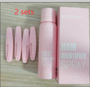 Hair identifier spray for facial shaving, dermaplaner moisturizing spray for skin care when shaving facial.