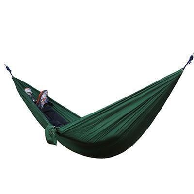 Hamac de randonnée - Hamac double en nylon parachute portable pour extérieur