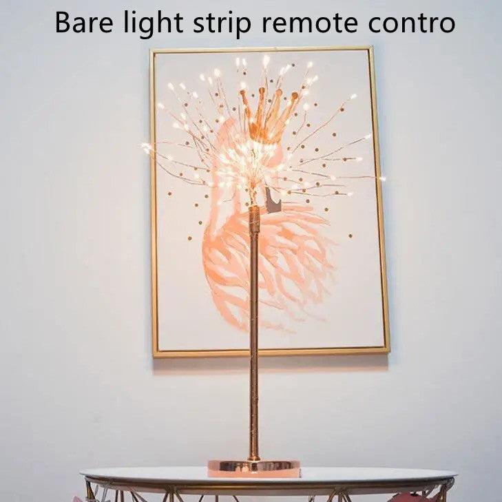 Lampe à plumes, lampe de bureau nordique, lampe de chevet de style européen, lampe de table à plumes, lumière nocturne, décoration moderne de lampe de table.