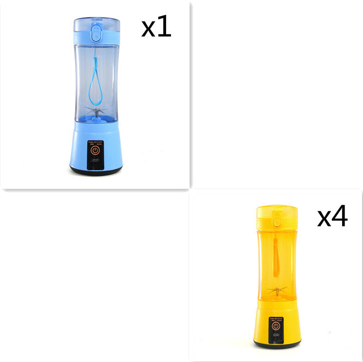 Extracteur de jus de fruits électrique portable sans fil, mixeur mini rechargeable par USB, machine à smoothie multifonction pour l'été, fournitures de cuisine.