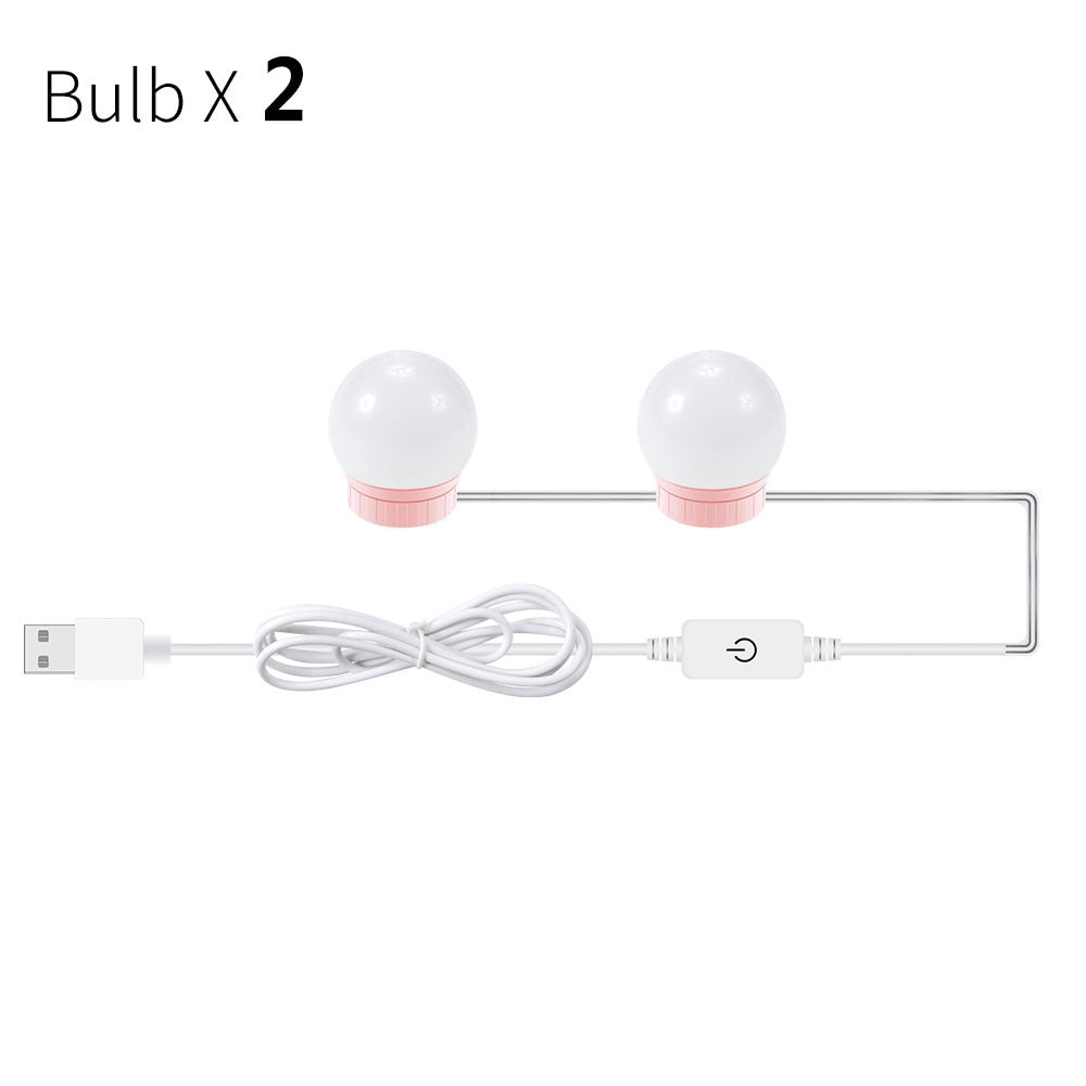 Ampoule LED pour miroir avec interrupteur tactile USB