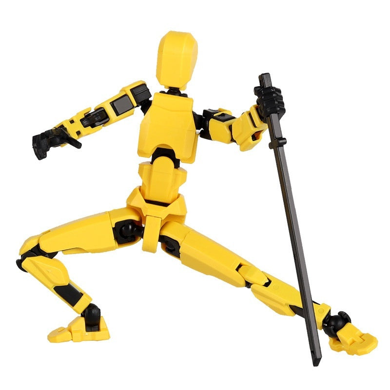 Robot mannequin d'action multi-articulé et transformable, imprimé en 3D, en vente chaude, modèle de poupée pour enfants.