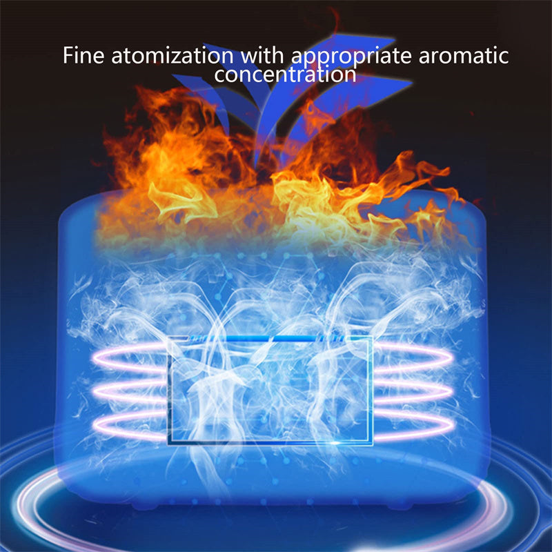 Diffuseur d'humidificateur Elk Flame silencieux, lampe d'atmosphère pour la maison, décorations de Noël pour la maison.