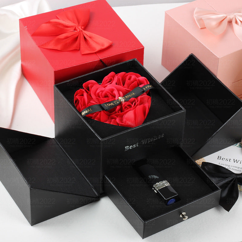 Coffret cadeau pour bijoux Double Life Rose