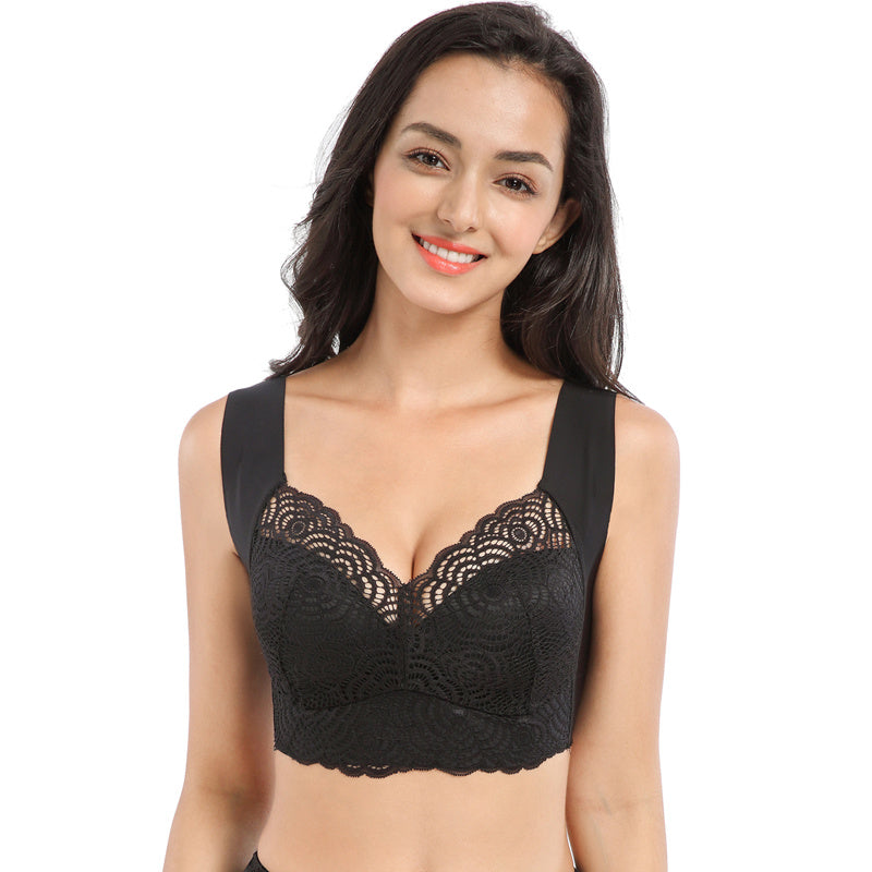 Soutien-gorge sexy pour femmes Sous-vêtements en dentelle grande taille