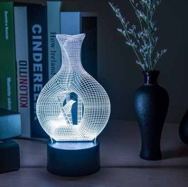 Lampe LED créative en 3D pour la nuit