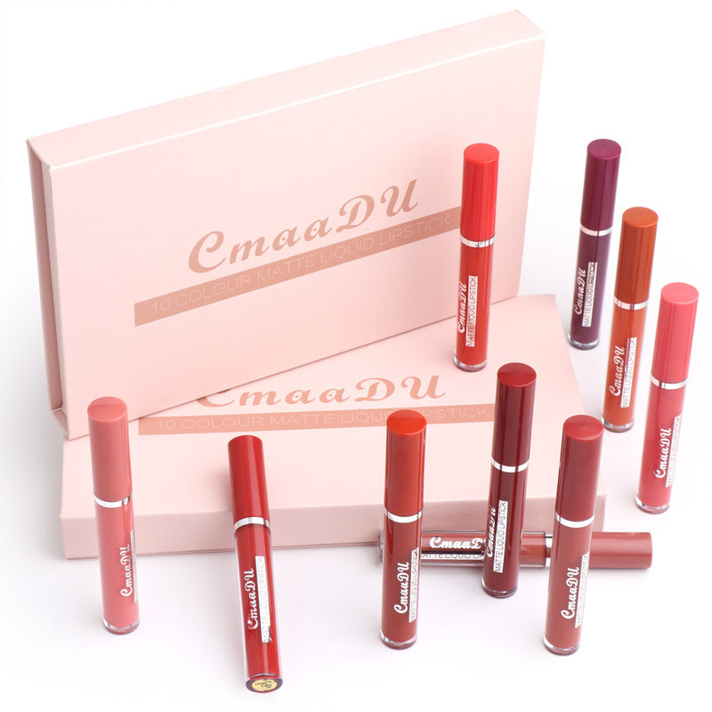 Waterproof Matte Lipstick No Stickiness for Women