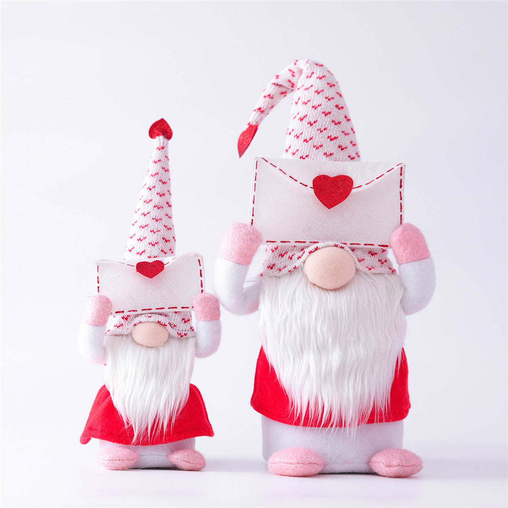 Décorations de poupée Rudolph pour la Saint-Valentin