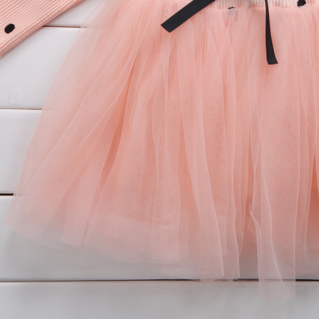 Robe en tulle à manches longues en dentelle pour bébés filles, vêtements pour la fête d'anniversaire de 1 an, vêtements de baptême, tenue décontractée pour le printemps et l'hiver.