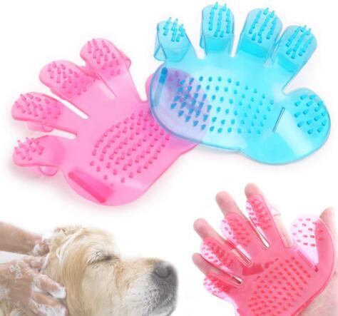 Brosse de massage pour toilettage des doigts pour animaux de compagnie, brosse à main pour chat, brosse de bain pour chien, produits de nettoyage pour animaux de compagnie en gros