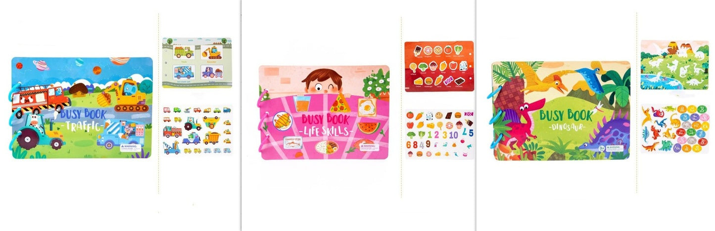 Livre d'activités pour enfants Jouets éducatifs Collage répété