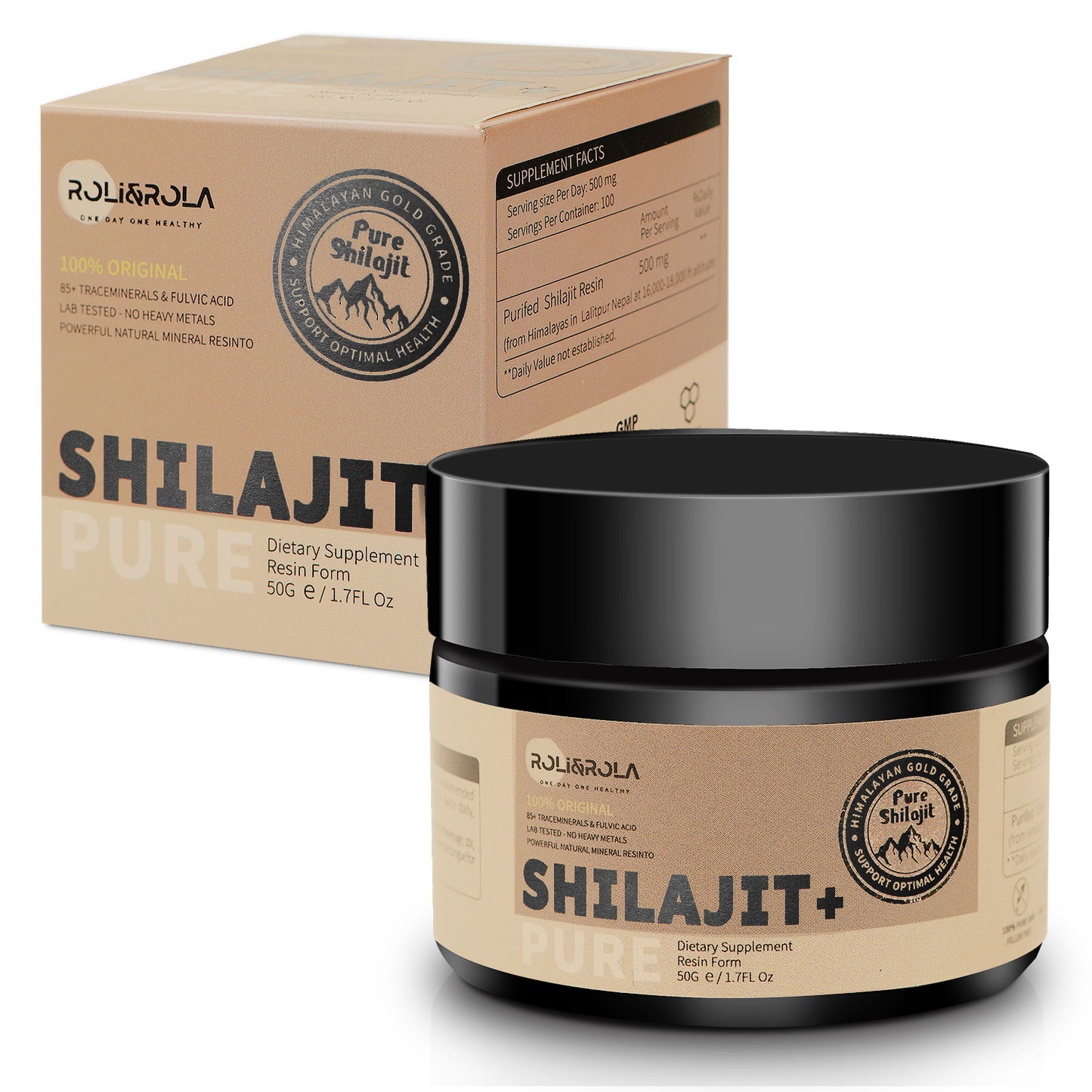 Résine Shilajit ROLI&ROLA 50g