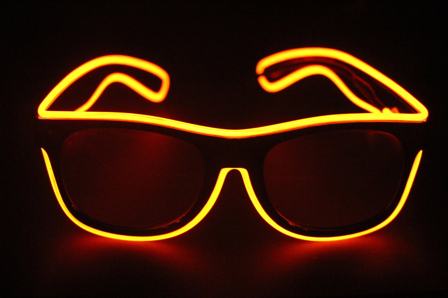 Lunettes LED clignotantes à 7 couleurs avec fil EL, éclairage décoratif de fête, cadeau classique, lumière vive, cadeau de festival