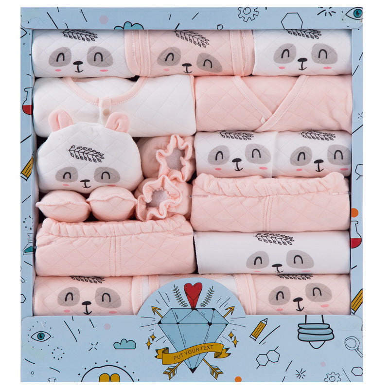 Coffret cadeau de vêtements pour bébé en coton pour nouveau-né