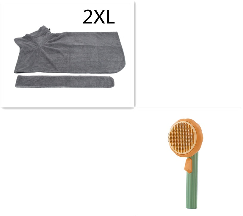 Nouvelle brosse pour chat à poils, vente chaude, peigne en acier inoxydable à main, auto-nettoyant, boucleur pour l'élimination des poils.