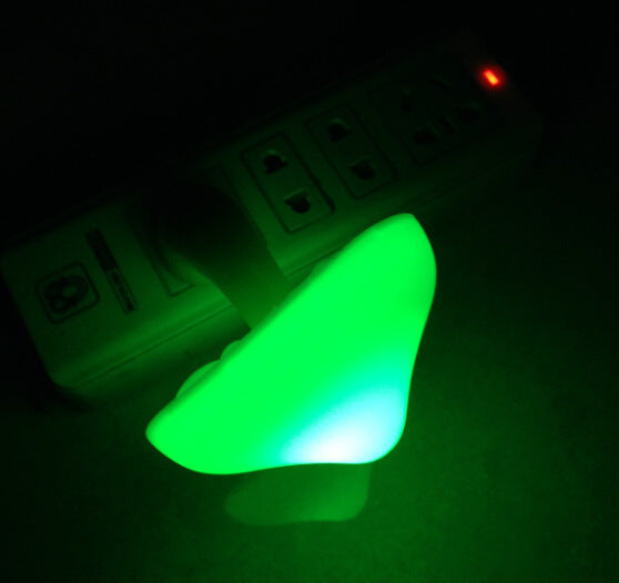 Lampe de nuit LED champignon avec prise murale, prise EU/US, lumière blanche chaude, capteur de contrôle de lumière, éclairage de chambre, décoration intérieure.