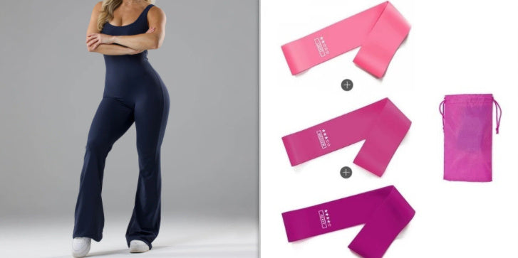 Combinaison Slim Fit Hip Raise Sexy Dos Nu Exercice Yoga Vêtements