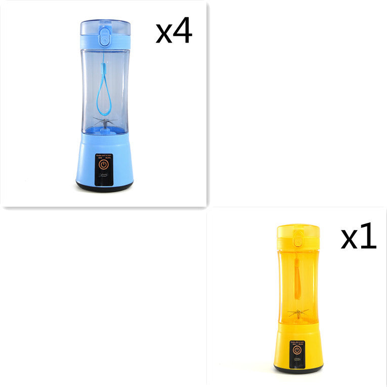 Extracteur de jus de fruits électrique portable sans fil, mixeur mini rechargeable par USB, machine à smoothie multifonction pour l'été, fournitures de cuisine.