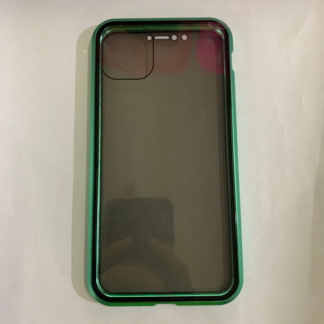 Coque de téléphone anti-regard, coque de protection magnétique, verre de confidentialité magnétique pour téléphone.