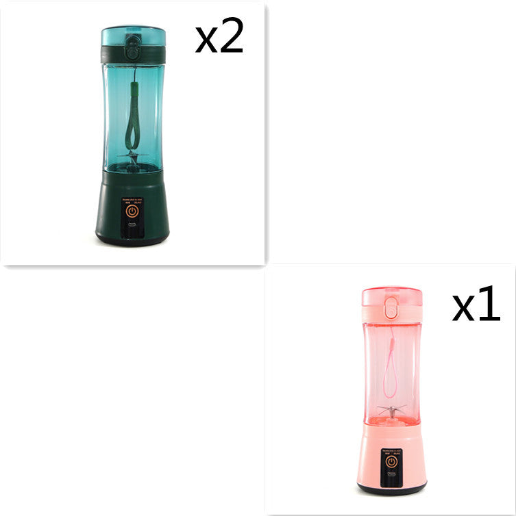 Extracteur de jus de fruits électrique portable sans fil, mixeur mini rechargeable par USB, machine à smoothie multifonction pour l'été, fournitures de cuisine.