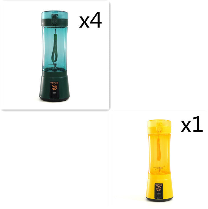 Extracteur de jus de fruits électrique portable sans fil, mixeur mini rechargeable par USB, machine à smoothie multifonction pour l'été, fournitures de cuisine.