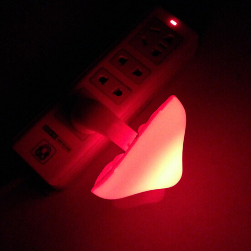 Lampe de nuit LED champignon avec prise murale, prise EU/US, lumière blanche chaude, capteur de contrôle de lumière, éclairage de chambre, décoration intérieure.