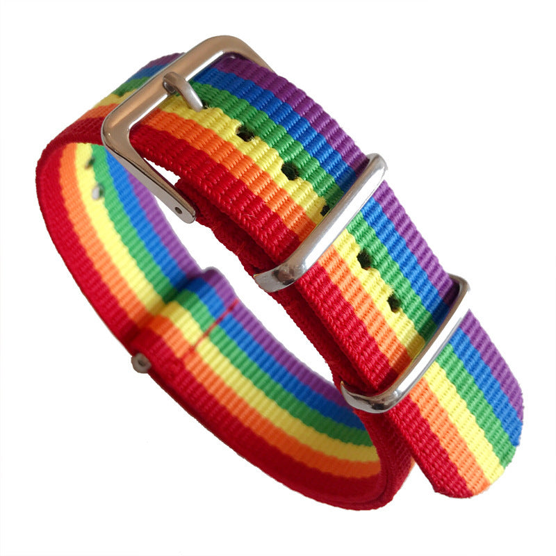 Bracelet arc-en-ciel pour filles, cadeau pour couple d'étudiants