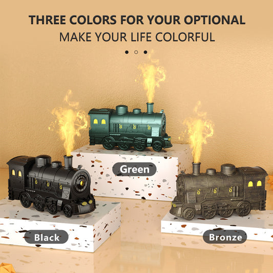 Petit train coloré humidificateur à distance brumeux