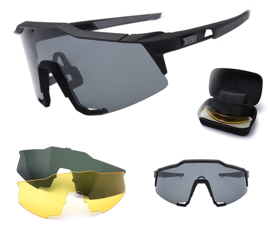 Lunettes de soleil polarisées pour hommes Lunettes d'équitation