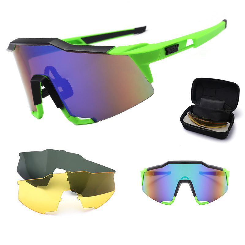 Lunettes de soleil polarisées pour hommes Lunettes d'équitation