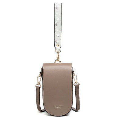 Sac pour téléphone portable version coréenne sac à main multifonctionnel en PU