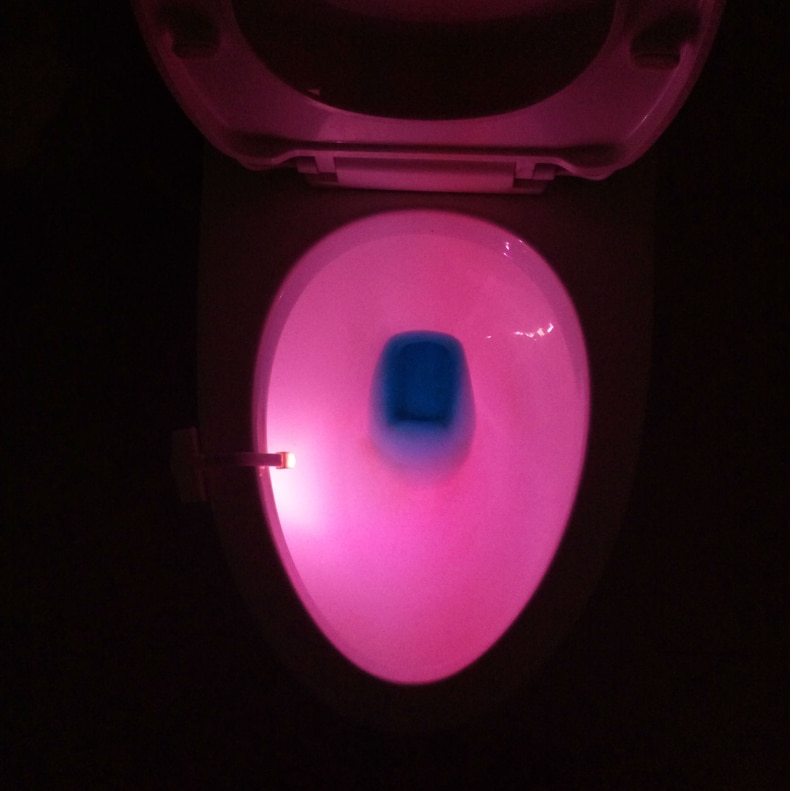 Lumière nocturne LED d'induction pour toilettes