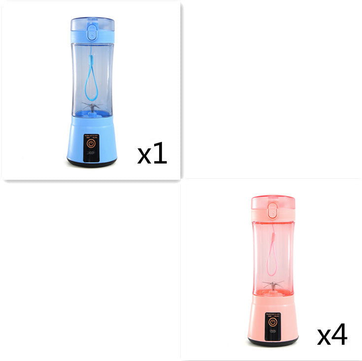 Extracteur de jus de fruits électrique portable sans fil, mixeur mini rechargeable par USB, machine à smoothie multifonction pour l'été, fournitures de cuisine.