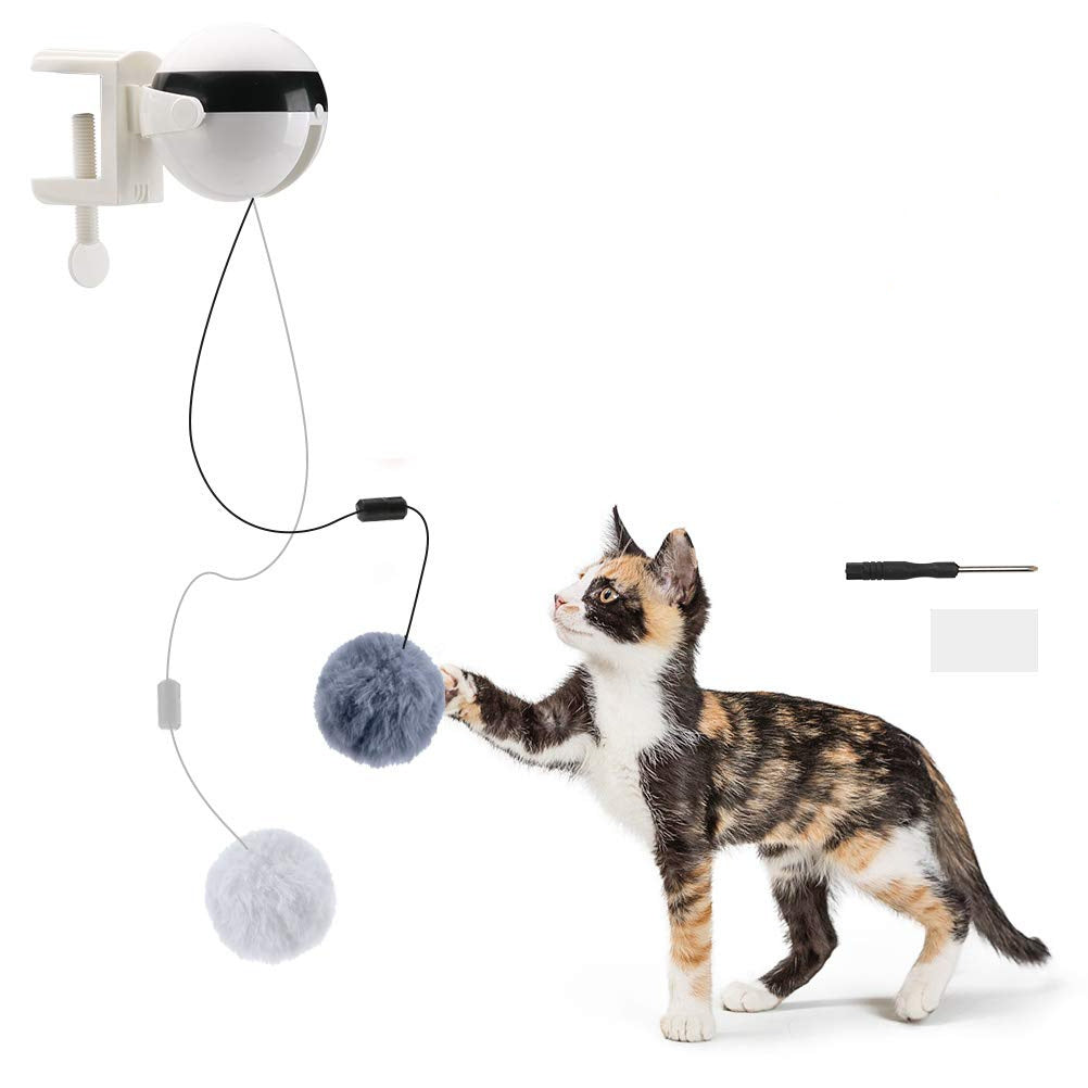 Jouet interactif pour chat à mouvement de levage automatique électrique, puzzle intelligent, balle de teasing pour animaux de compagnie, fournitures pour animaux, jouets de levage.