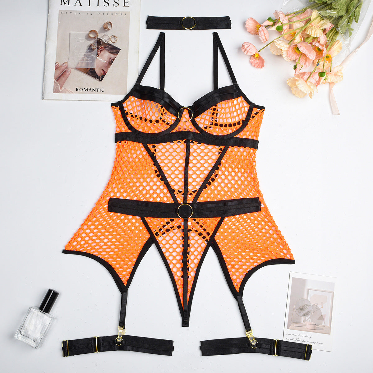 Lingerie sexy une pièce chaude pour femmes