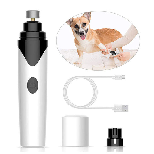 Chien de compagnie, chat, taille-crayon, coupe-ongles électrique, coupe-ongles de nettoyage.