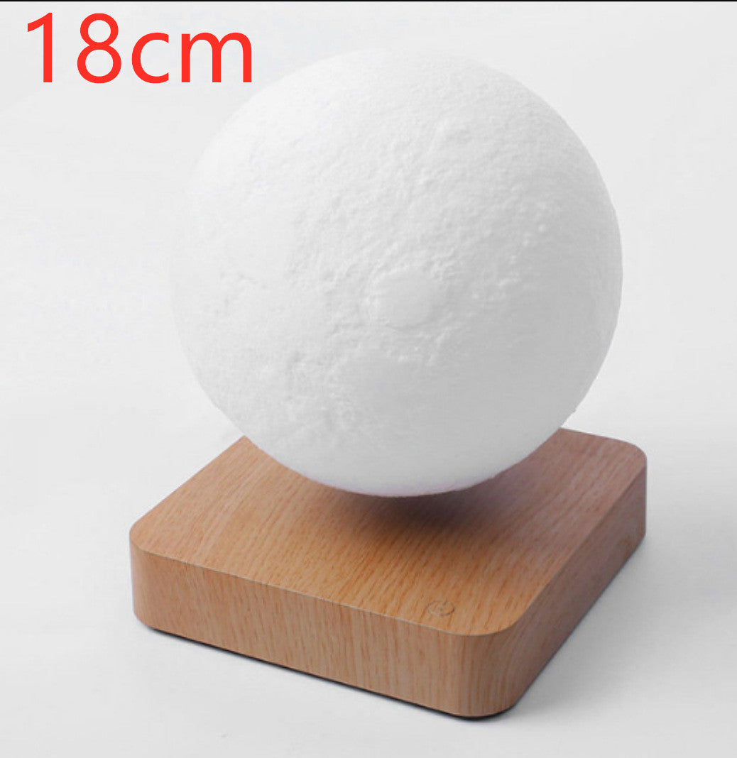Lampe de table à lévitation magnétique Lumière de lune Imprimante 3D Planète Lumière de nuit