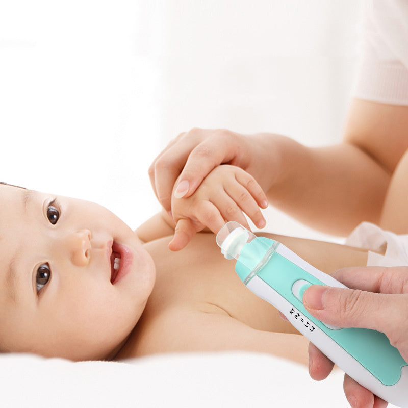 Coupe-ongles électrique pour nouveau-né, ensemble de soins anti-pincement pour bébé.