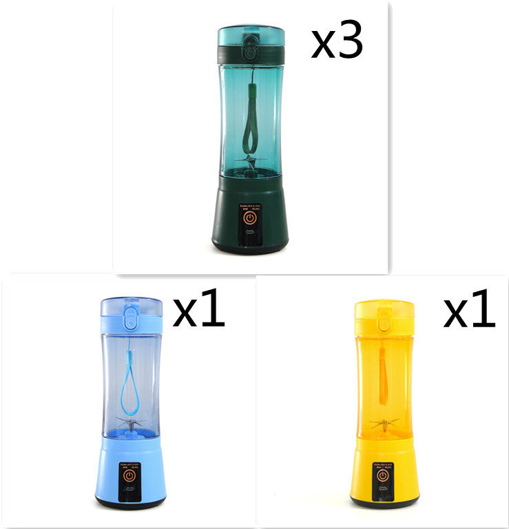 Extracteur de jus de fruits électrique portable sans fil, mixeur mini rechargeable par USB, machine à smoothie multifonction pour l'été, fournitures de cuisine.