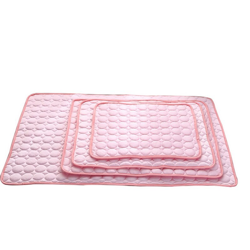 Coussin de refroidissement en soie pour animaux de compagnie