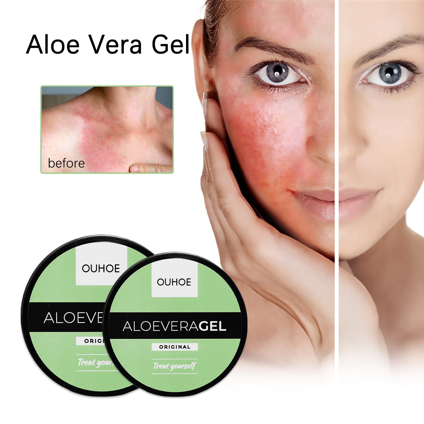 Gel de bronzage intensif Luxe Crème de bronzage pour le corps Réparation après-soleil Gel d'aloe vera combiné Teint de blé Bronzeur de plage Gadgets d'été