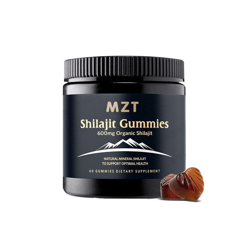 Gommes Shilajit à l'acide fulvique, produit naturel