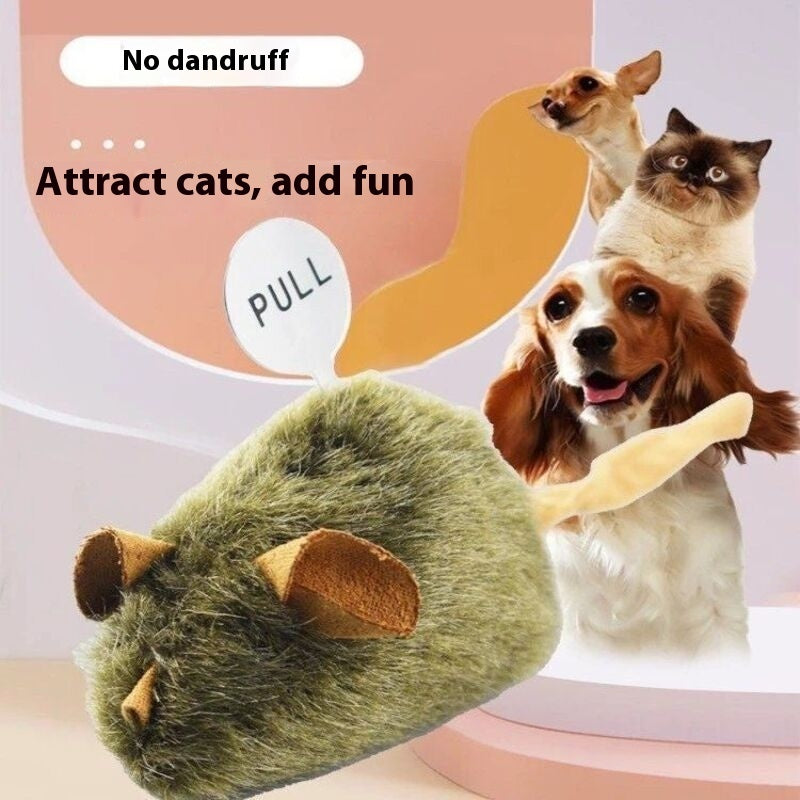 Jouet en peluche pour chat, simulation sonore, petite souris, produits pour animaux de compagnie.