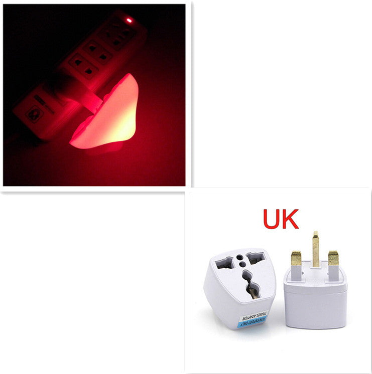 Lampe de nuit LED champignon avec prise murale, prise EU/US, lumière blanche chaude, capteur de contrôle de lumière, éclairage de chambre, décoration intérieure.